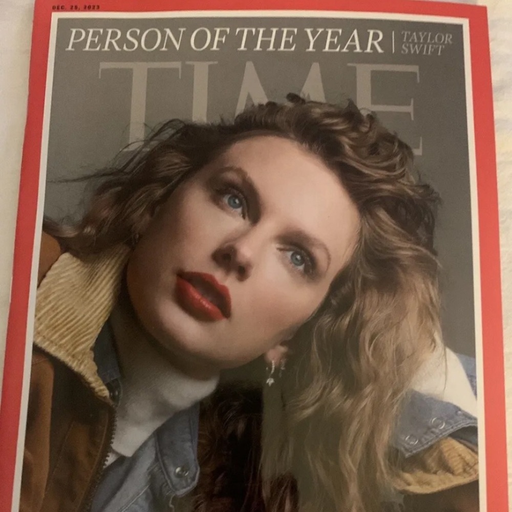 Time magazine Person of the Year 2023 Taylor Swift collectible nwt denim